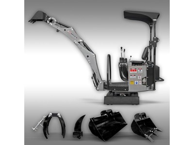 Minibagger Jansen MB-1500 im Kundenauftrag