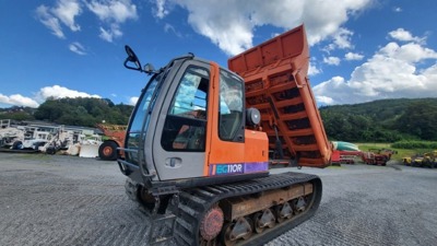 Raupendumper HITACHI EG110R Drehmulde gebraucht