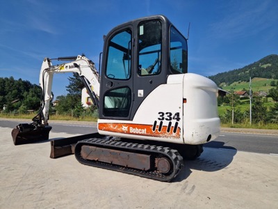 Bagger Raupenbagger Bobcat 334G Jg. 2006 3800 Std