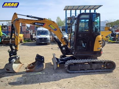 Sany SY35U Raupenbagger mit Werksgarantie bis 06.Okt.2026