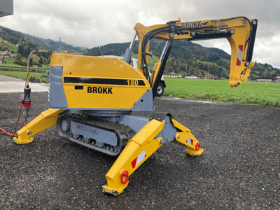 Brokk 180 C4, Elektrobagger