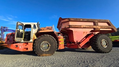 Sandvik TH550 Tunneldumper Untertagebau