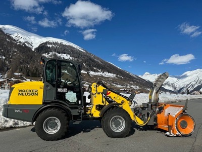 Radlader Wacker Neuson WL70 High-Flow mit ZAUGG