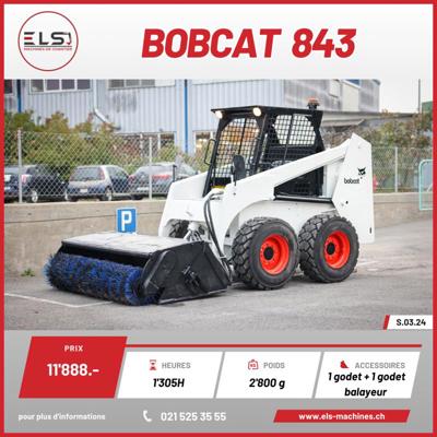 Chargeuse BOBCAT 2'800kg - S.03.24