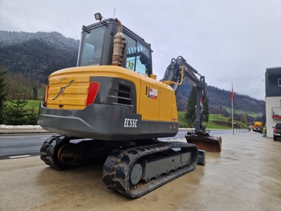 Raupenbagger Bagger Volvo EC55C Jg. 2009