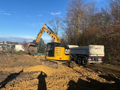 Cat 314E Bagger