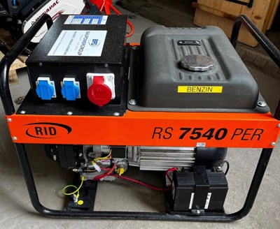 Generator RID RS 7540 PER 5/7 kVA f