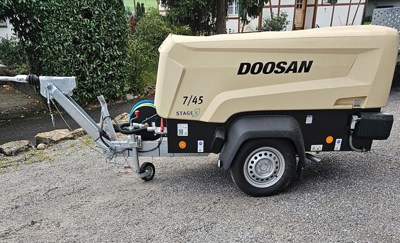 Doosan, Kompressor 7/45, 2022